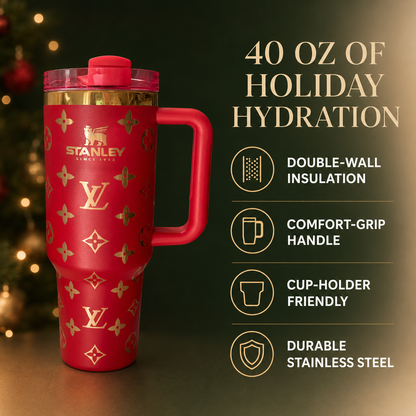 Auvoré® LV Holiday Edition 40oz Tumbler