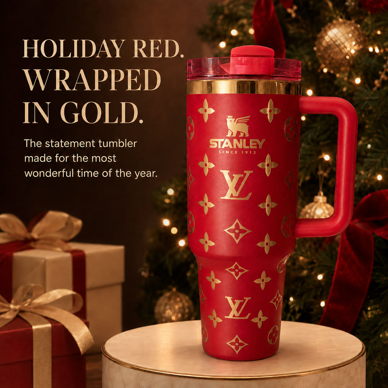 Auvoré® LV Holiday Edition 40oz Tumbler