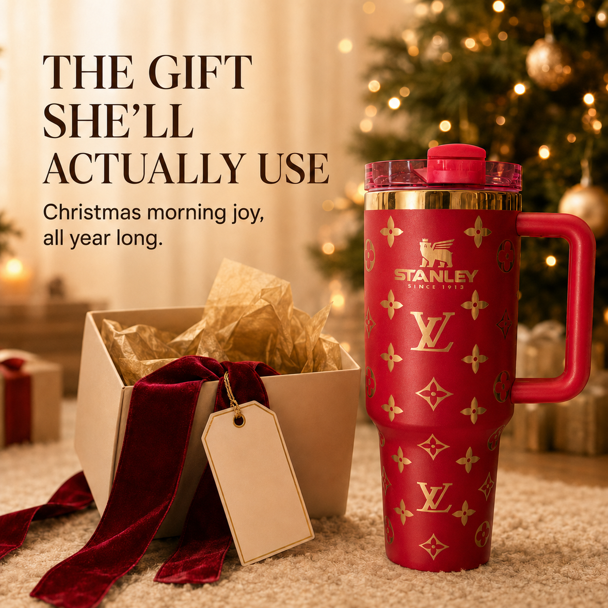 Auvoré® LV Holiday Edition 40oz Tumbler