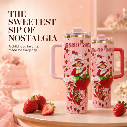 Auvoré® Strawberry Shortcake Tumbler 40oz