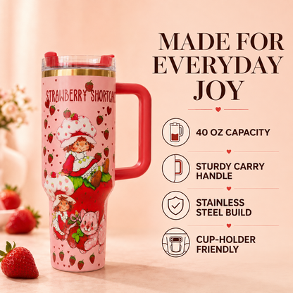 Auvoré® Strawberry Shortcake Tumbler 40oz