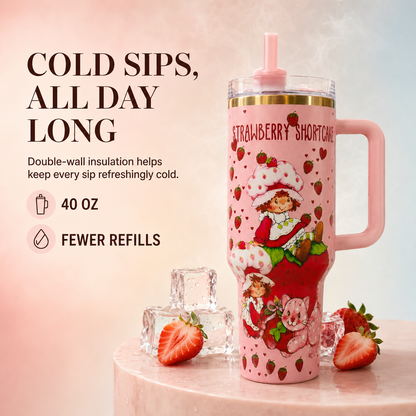Auvoré® Strawberry Shortcake Tumbler 40oz