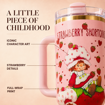 Auvoré® Strawberry Shortcake Tumbler 40oz