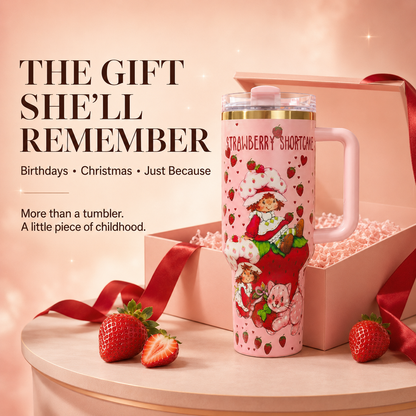 Auvoré® Strawberry Shortcake Tumbler 40oz
